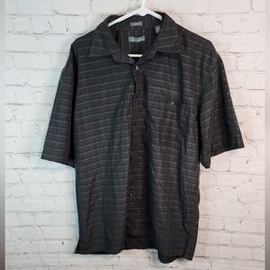 Men's Bruno "sueded" longsleeve button-down shirt, size Large
